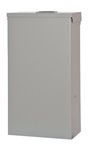 Siemens TL37US Talon Temporary Power Outlet Panel with a 20 and 30-Amp Receptacle Installed, Unmetered, Gray