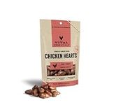 Vital Essentials Freeze-Dried Raw Dog Treats, Chicken Hearts Treats, 1.9 oz