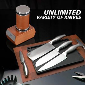 Rolling Knife Sharpener Kit – Adjustable Angle Sharpening System