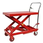 Hydraulic Lift Table Cart 500LBS Do