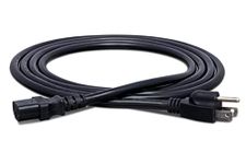 Hosa PWC-425 25-Feet Power Cord IEC C13 to Nema 5-15P