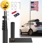 AirVows 20FT Tailgate Flag Pole wit