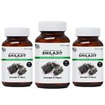 ZEROHARM Nano Himalayan Shilajit With Ashwagandha, Safed Musli & Goksura 60 Veg Tablets, Energy Booster, Stamina, Vigour, Endurance & Performance supplements