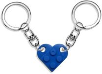 LXCCXM Brick Heart Keychain for Cou