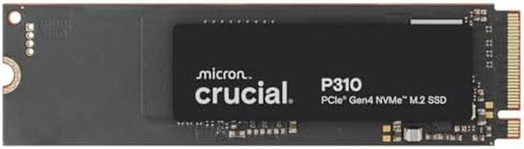 Crucial P310 SSD 500GB M.2 2280 PCIe Gen4 NVMe, bis 6.600 MB/s, Gaming für Laptop und Desktop PC, Interne Festplatte - CT500P310SSD801