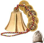 Chinese Feng Shui Bell for Wealth and Safe, Peace and Success,Feng Shui Element, Door Chime Or Decor