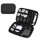 BAGSMART Electronic Organizer Travel Cable Organizer Electronics Accessories Cases for 7.9’’ iPad Mini, Cables, Chargers, USB, SD Card