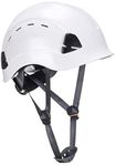 Rhino Safety Helmet - Universal Size Heavy Duty Hard Hat for Scaffolding, Construction and Tradesmen - Adjustable Head Size, Adjustable Chin Strap