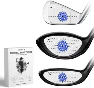 Apex Golf Performance Golf Impact Tape, Golf Ball Sweet Spot Finder, Perfect Precision Impact Golf Training aid, Direct Strike Impact Feedback. Perfect Training aid to Improve Your Golf Performance!