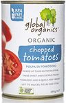 Global Organics Organic Chopped Tomatoes, 400g