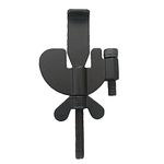CALANDIS® Anti Thefts Door Stopper Travel Door Lock Hotel Travelers Privacy Protection Adjustable Black | 1 Door Lock