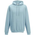 MEDIUM Sky Blue classic plain pullover hoodie unsex and these are ideal for mens and ladies hooded sweatshirt