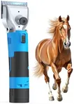 oneisall Professional Horse Clippers Electric Heavy Duty Horse Grooming Kit for Matted Long Hair Cordless Grooming Clippers for Horse