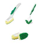 Libman All-Purpose Scrubbing Dish Wand Bundle with Big Job Kitchen Brush and Two Sponge Refills