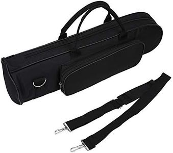 Trumpet Bag Oxford Cloth Shockproof Trumpet Case with Shoulder Strap and Gripped Handle for Trumpeter(Black) Luggage Strap