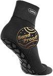 CAPAS 2mm Neoprene Socks, Beach Volleyball Sand Proof Socks, Wetsuit Diving Socks Keep Warm for Men Women