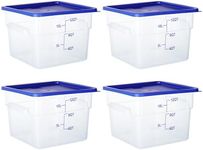 STEELUS 4 Pack Food Storage Contain