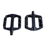 New Wellgo B087U Ball Bearing Alloy Mountain BMX Pedal with Reflector Black