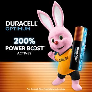 Duracell Optimum AA Batteries 12-Pack – Long-Lasting Power