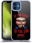 Head Case Designs Officially Licensed Child's Play Friend to The End Key Art Soft Gel Case Compatible with Apple iPhone 12 / iPhone 12 Pro