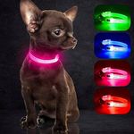 Rechargeable Puppy LED Collar, YFbr