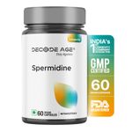 Decode Age Spermidine Supplement | Supports Autophagy, Immunity, Skin & Hair Health, Heart Health | 10mg, 60 Capsules, Vegan