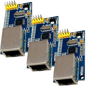 AZDelivery 3 x W5500 Module Ethernet Réseau Internet Compatible avec Arduino incluant Un E-Book!