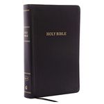 KJV Holy Bible: Personal Size Giant Print with 43,000 Cross References, Black Bonded Leather, Red Letter, Comfort Print: King James Version: Holy Bible, King James Version