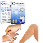 Cutiderm Sterile Skin Wound Closure Suture Strips, 4 Sizes - 150 Strips