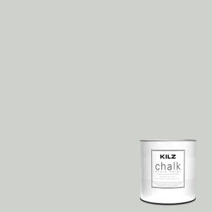 KILZ Chalk Style Paint, Chalk Gray, 1 Quart