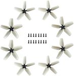 DJI Avata Drone Propellers Replacement for DJI Avata Drone Accessories w/Screws (Smoke Gray, 8 Pcs - 4 CW + 4 CCW)