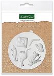 Katy Sue Miniature Australia Silicone Mould for Cake Decorating & Craft - Makes 6 Miniature Embellishments - Koala Bear, Kangaroo, Crocodile, Boomerang, Outback/Slouch Hat & Kangaroo Road Sign