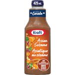 Kraft Asian Sesame Salad Dressing, 425 ml Bottle (Pack of 10)