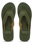 DOCTOR EXTRA SOFT Chappal Care Orthopaedic and Diabetic Comfort Doctor Flip-Flop and House Slipper's for Women's OR-D-18-Olive-5 UK