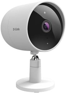 D-Link DCS-8302LH Full HD Weather Resistant Wi-Fi Camera, Dog/Pet Camera, WiFi Camera, IR Night Vision, WPA3™ Encryption,SD&Cloud, supports Google/Alexa to Keep Homes Secure