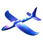 CRAFT STORE Kids Toys Hand Throw Flying Glider Planes Foam Aeroplane Model Party Bag Fillers Flying Glider Plane Toys for Kids Game (Pack of 1) Multicolor