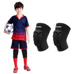 EULANT Soft Knee Pads for Kids,Elastic Knee Protectors for Volleyball Handball Football MTB Goalkeeper Basketball Gymnastics Wrestling Martial Arts