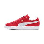 Puma Suede Classic+, Unisex Adult's Low Top Sneakers, Red (Team Regal Red-White 05), 8 UK (42 EU EU)