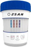 2San 4-Panel Drug Test Cup – Fast 5-Min Results – Detects THC, Cocaine (COC), Methamphetamine (MET), Opiates (OPI) – Accurate Home & Workplace Urine Screening Kit