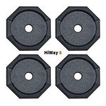 SnapPad HiWay RV Leveling Pads - Permanent Jack Stabilizers for RVs - 8" Round Leveling Jack Pads for HWH Leveling System - Heavy Duty Replacement for Blocks - Made in The USA (4-Pack)