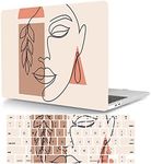 Hard Case Compatible with MacBook Pro 16 inch 2021 Release Model A2485 M1 Pro/Max, Plastic Hard Shell Case Cover with Keyboard Skin for MacBook Pro 16" with Touch ID, Girl Painting