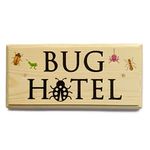 Bug Hotel Sign, Ladybird Plaque, Garden Insect House Plaque, Bumblebee Cottage Gift