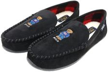 Polo Ralph Lauren Men's Polo Declan Bear Slipper, Black, 26.0 cm