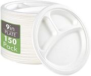 Vplus 100% Compostable Paper Plates