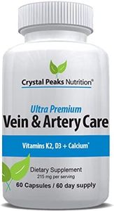 Nature's Best Herbals Vein & Artery Care Supplement for Circulation and Cardiovascular Health. Remove Plaque Cleanse Your Arteries for a Healthy Heart 60 Day Supply