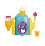 TOMY Toomies Foam Cone Factory Baby Bath Toy | Ice Cream Themed Bubble Making Toy | Kids Water Play Suitable For 18M and 2 3 and 4 Year Old Boys and Girls