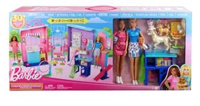 Barbie Pet Nursery Playset with Four Dogs and Four Cats for Girls Ages 3 and Up