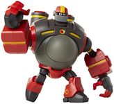 Mega Man Fully Charged – Deluxe Guts Man Articulated Action Figure with Expanding Belly and Guts Man Buster Accessory (to swap onto the Mega Man figure)! Based on the new show!