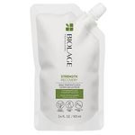 BIOLAGE Hair Mask, Strength Recover Deep Treatment Hair Mask for Damaged Hair, Hair Treatment, Replaces Keratin Dose & Fiber Strong, All Hair Types, Vegan, 100 ML