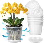 T4U Orchid Pots, 5.5 Inch 6 Pack Nu